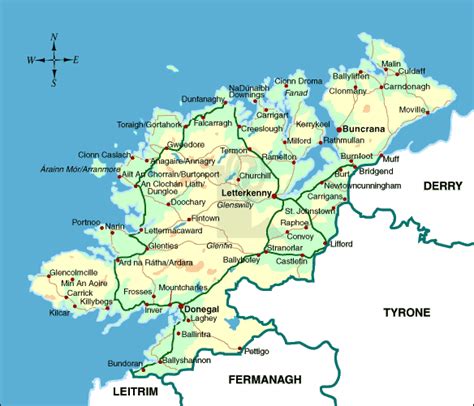 donegal planning map